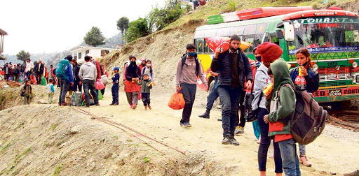 बुधबार राति मात्र भारतबाट कर्णालीमा भित्रिए १२ सय जना